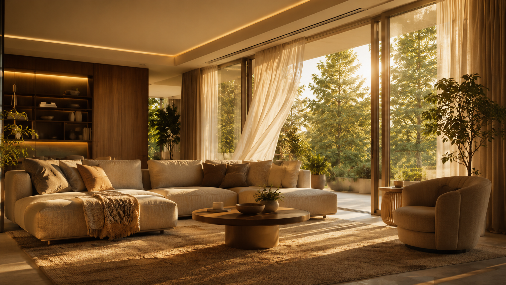 Comfort & Atmosferë — ndjesi dhe komoditet Hapësirë e ngrohtë dhe atmosferë e qetë — SSK Smart Living